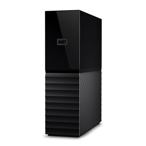 WD 8TB My Book Desktop HDD USB 3.0 with software for device management, backup and password protection works with PC and Mac