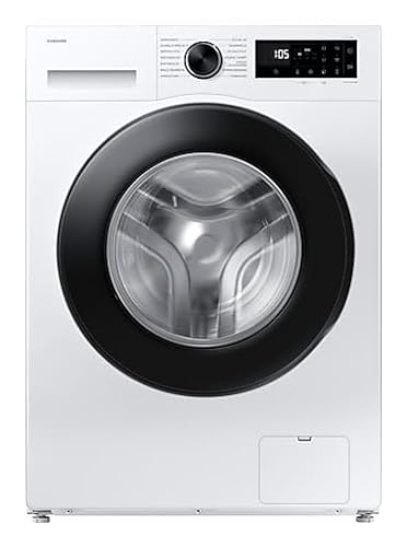 Samsung SLIM Waschmaschine, WW80FG5L32AEEG, 8kg, 1200U/min, AI Ecobubble, Super Speed, Hygiene Steam, Digital Inverter Motor