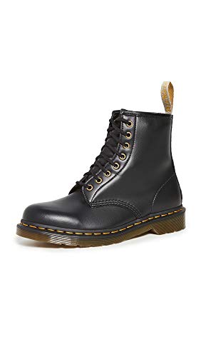 Dr Martens VEGAN 1460, Unisex-Erwachsene Stiefel, Schwarz, 46