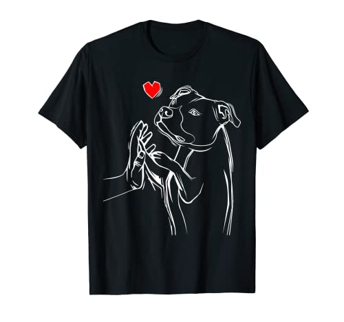 American Staffordshire Terrier Hund Amstaff T-Shirt