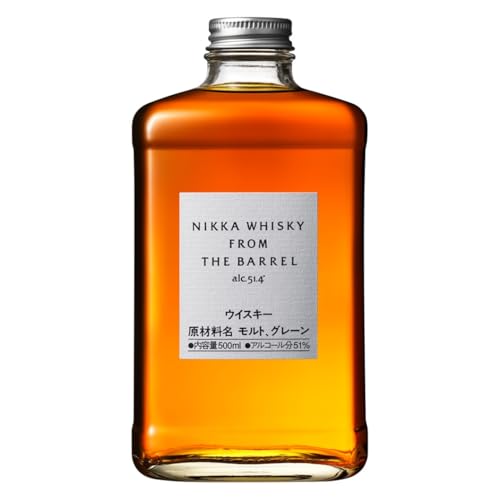 Nikka I From the Barrel Blended Whisky I inklusive Geschenkverpackung I Kraftvoll würzige Eiche und fruchtige Karamellnoten I 51.4% Vol. I 500 ml