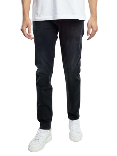 Replay Herren Jeans Anbass Slim-Fit mit Comfort Stretch, Dark Grey 097 (Grau), 32W / 32L