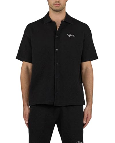 Pegador Jovren Structured Shirt Hemd Herren Black L
