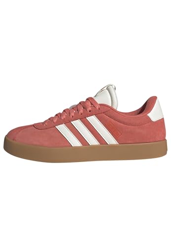 adidas Damen VL Court 3.0 Shoes, preloved Scarlet/core White/Bright red, 39 1/3 EU