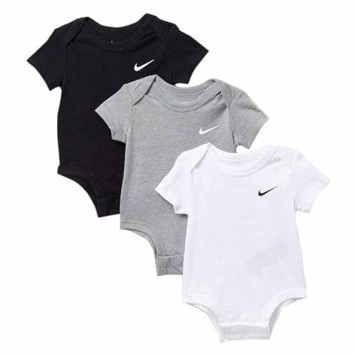 Nike Air Jordan Fly Like Mike 3-Piece Baby Bodysuit Set, Schwarz