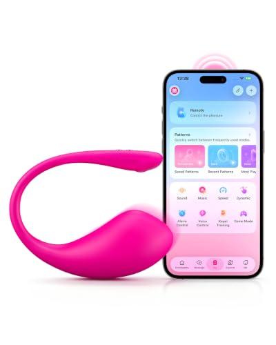 LOVENSE Lush 3 G Punkt Vibration für Frauen, Vibro Eier für Frauen mit App