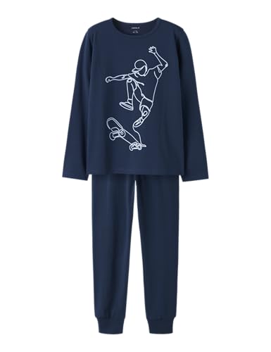 Name IT Jungen Nkmnightset Titan Skater Noos, Titan, 134-140 EU