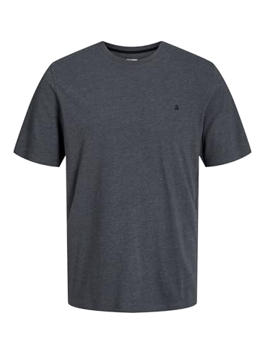 JACK & JONES Male T-Shirt Einfarbig Rundhals T-Shirt