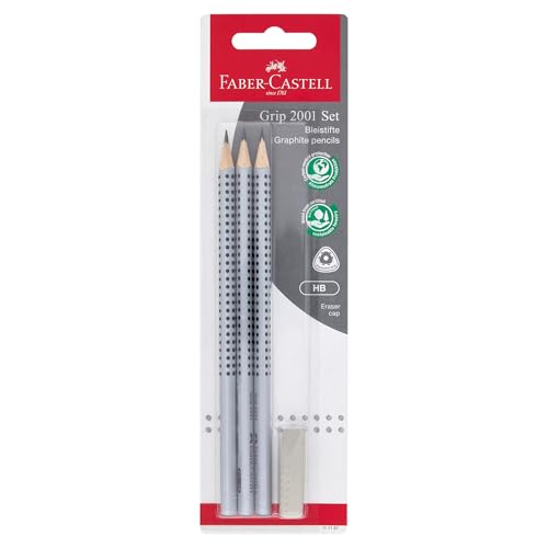 FABER-CASTELL - Bleistifte Set Grip 2001, 4-teilig