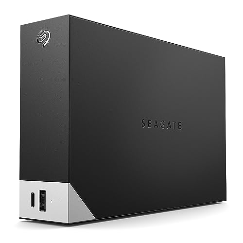 Seagate One Touch HUB 6TB, Externe Festplatte, 2 fach USB Hub, 3.5 Zoll, USB 3.0, PC, Notebook & Mac, inkl. Data Rescue Service (STLC6000400)