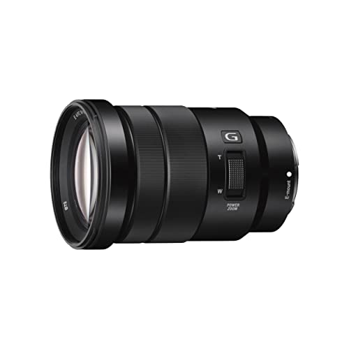 Sony SELP18105G – 18–105mm F4 G OSS Zoom-Objektiv (APS-C E-Mount, Powerzoom mit konstanter Blende, ideal für Video & Foto, kompatibel mit Sony Alpha ZV-E10, A6400, A6700, schwarz)