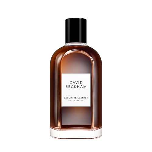 David Beckham Collection, Exquisite Leather, Eau de Parfum für Herren, mit Rauch- und Lederakkord – Duft für Herren, 100 ml