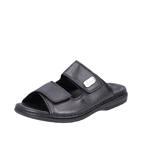 Rieker 25590, Herren Pantoletten, Schwarz (schwarz), 44 EU (9.5 UK)