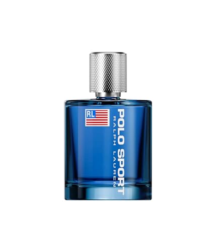 Ralph Lauren Polo Sport Eau de Toilette für Herren, aromatisch-zitrischer Duft mit Mandarine, Minze & Sandelholz, für aktive Männer, 100 ml