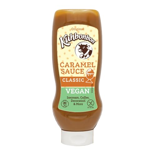Kuhbonbon Vegan Caramel Sauce Classic 250g – Vegane Karamellsauce mit Kokosmilch