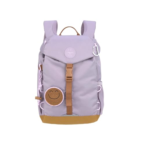 LÄSSIG Kinderrucksack Wanderrucksack Kindergartenrucksack, 9 Liter, ab 3 Jahre, 9 Liter/Mini Outdoor Backpack Little Gang Lilac