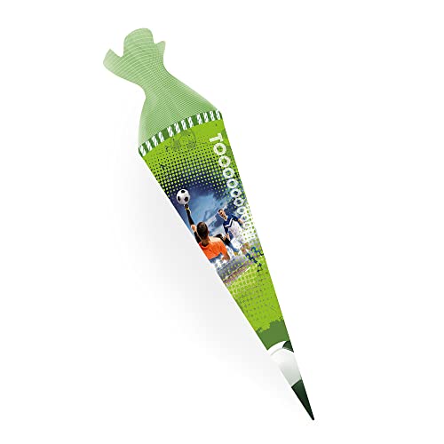 Trötsch Fußball Schultüte 22 cm zur Einschulung Geschwistertüte: Schultüte Einschulungstüte Zuckertüte Geschwistertüte