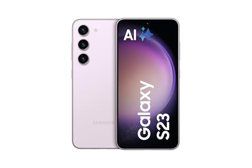 Samsung Galaxy S23 AI-Android-Smartphone, 128GB, 3.900mAh Akku, Smartphone ohne Vertrag Lavender inkl. 36 Monate Herstellergarantie [Exklusiv bei Amazon]