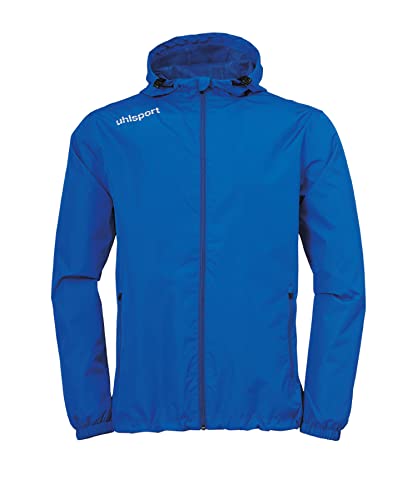 uhlsport Herren Regenjacke Essential Regenjacke, azurblau/Weiß, XL, 100520202