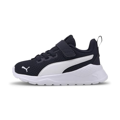 PUMA Unisex Kinder Anzarun Lite Ac Inf Turnschuhe, Peacoat Puma White, 27 EU