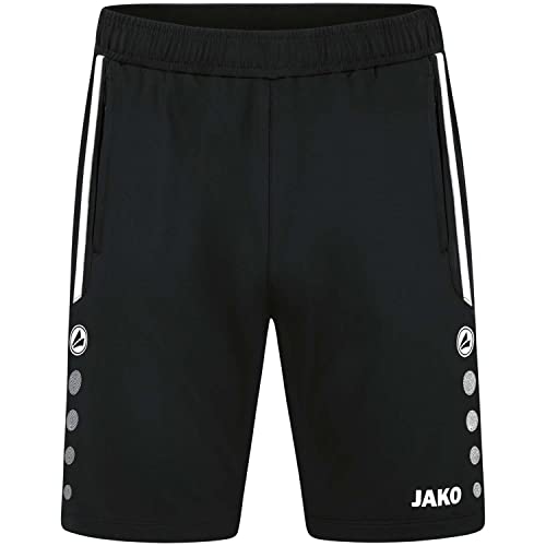 JAKO Herren Trainingsshorts Allround, Schwarz, L