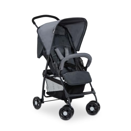 hauck federleichter Reisebuggy 5,9 kg schnell klappbar, Sport Charcoal