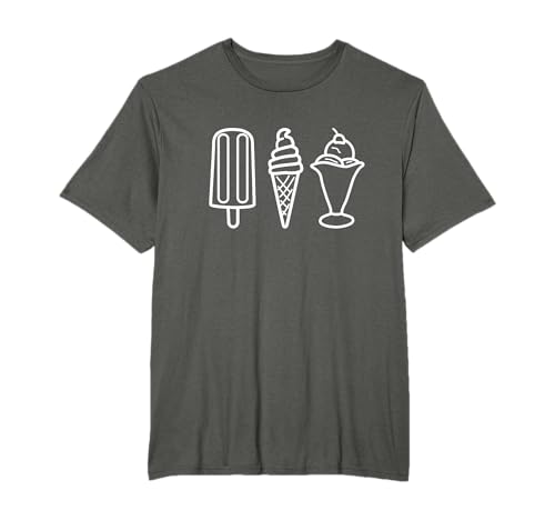 Eissorte Eiscreme Eis T-Shirt