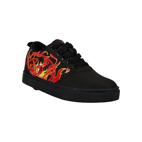 Heelys Pro 20 Lg Prints Schuhe mit Rollen, Schwarz/Rot, 39 EU