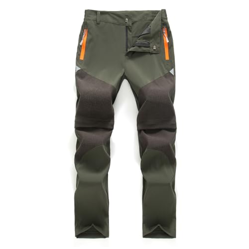 SUKUTU 2-in-1 Zip Off Hose für Kinder Jungen Mädchen Sommer Wandern Hosen schnell trocknend leicht Outdoor Short Pants