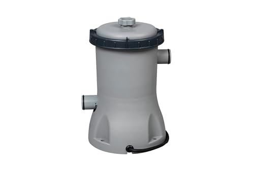 Bestway Filterpumpe 2.006 l/h, 40 W, Grau-schwarz