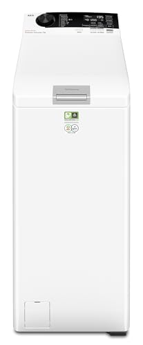 AEG Waschmaschine Toplader, Serie 7000 mit ProSteam, ProSteam – Auffrischfunktion, 7,0 kg, Leise, Mengenautomatik, Nachlegefunktion, Wasserstopp, 1300 U/min, LTR7A71370