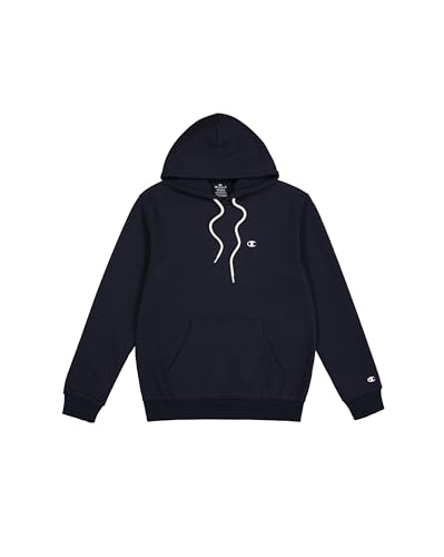 Champion Legacy Basics-Powerblend Fleece Sweatshirt mit Kapuze für Herren, Blu Marino, XL