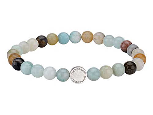 LIEBESKIND BERLIN TIME & JEWEL Berlin Beads 6mm mit Logotag in Edelstahl