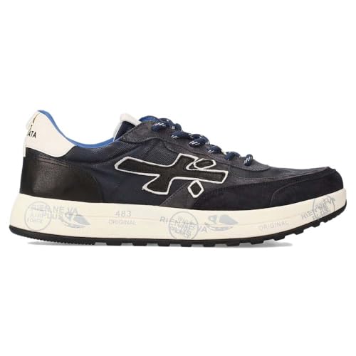 PREMIATA Nous Herren-Sneaker, blau, 43 EU