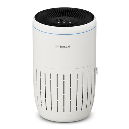 Bosch Air 2000 Luftreiniger - Entfernt Schadstoffe, Mit Luftfilter und Ruhemodus (< 25 dB(A)) - Für Räume bis zu 37,5 m² - Mit Smart Sensor & Automatikmodus - CADR: 180 m³/h
