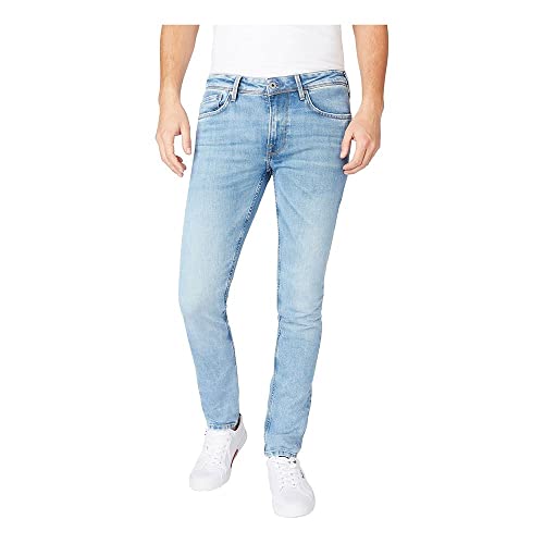 Pepe Jeans Herren Jeans Stanley, Blue (Denim-vx5), 34W / 32L