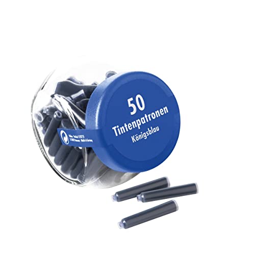 Pelikan Standard-Tintenpatronen, Königsblau, 50 Stück im Glas