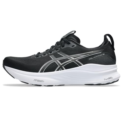 ASICS Herren Gel-Kayano 32 Sneaker, Black White, 43.5 EU