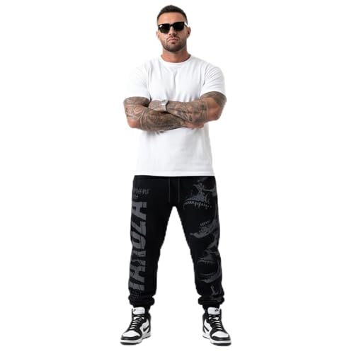 Yakuza Herren Rope Time Loose Jogginghose