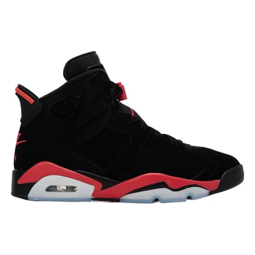 Jordan Air 6 Retro 'Infrared Salesman' (Schwarz) Herren Freizeitschuhe, Schwarz, 10