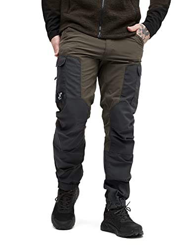 RevolutionRace Herren RVRC GP Pants, Hose zum Wandern und für viele Outdoor-Aktivitäten, Mud, XS