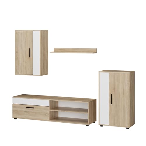 Vicco Wohnwand Berno Sonoma
