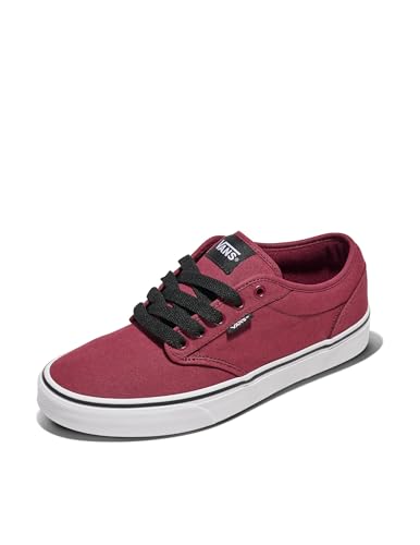 Vans Herren Atwood Sneaker, Canvas Oxblood White, 42 EU