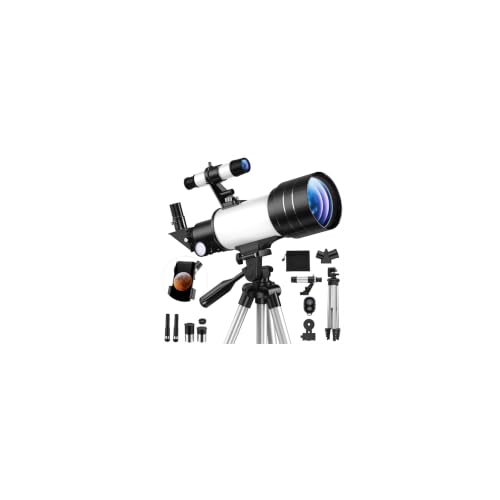 Teleskop Kinder & Erwachsene 70/300 mm, 15‑150x, Bluetooth‑Fernbedienung