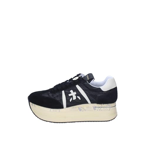 PREMIATA - Damen Sneakers Beth VAR 7740, Schwarz , 39 EU