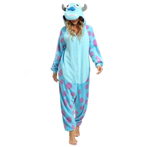 shelovely Onesie Erwachsene Jumpsuit Kostüm Halloween Damen