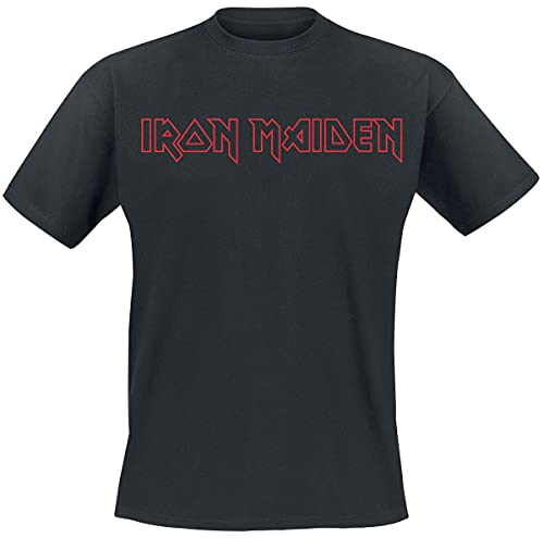 Iron Maiden Revised Logo Männer T-Shirt schwarz Band-Merch, Bands XL