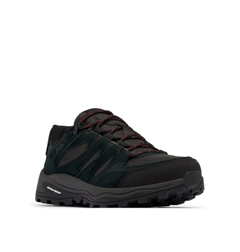 Columbia Herren Redmond Iv Low Waterproof Mid Rise Trekking- & Wanderstiefel, Black Mountain Red, 49 EU