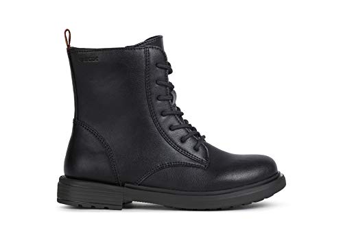 Geox Mädchen J Eclair pige D Stiefeletten, Schwarz, 34 EU