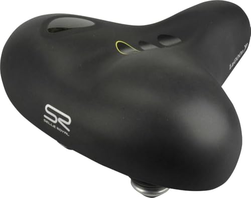 Selle Royal Erwachsene Elastomer Gel Tourensattel, schwarz, One Size